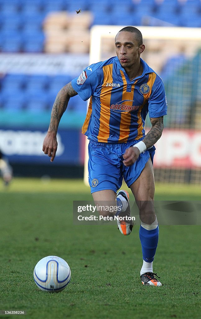 Shrewsbury Town v Northampton Town - npower League 2