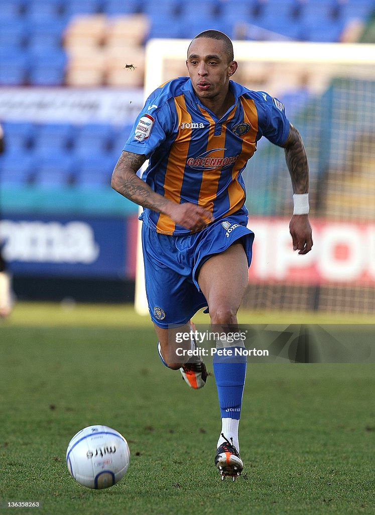 Shrewsbury Town v Northampton Town - npower League 2