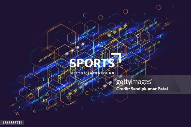 sport event design vector stock illustration - american football sport 幅插畫檔、美工圖案、��卡通及圖標