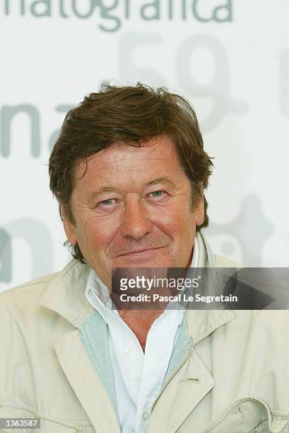 French actor Frederic Bodson attends the 59th Venice Film Festival September 1, 2002 in Venice, Italy. Bodson presents the Philippe Bladsband's film,...