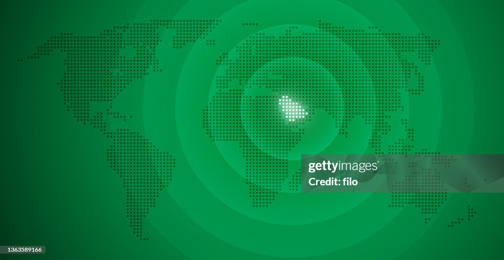 Saudi Arabia World Map