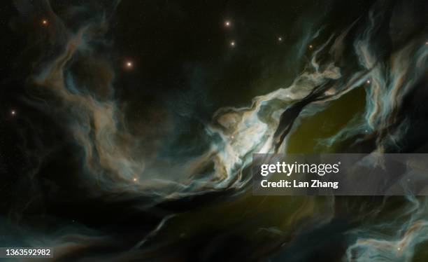 nebula in outer space - force physics stock pictures, royalty-free photos & images