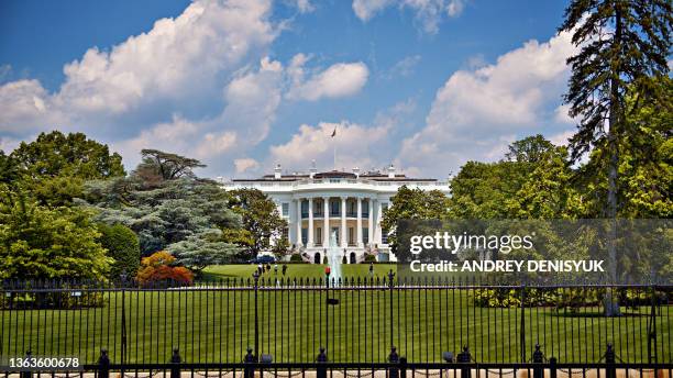 white house, washington dc - white house washington dc stock pictures, royalty-free photos & images