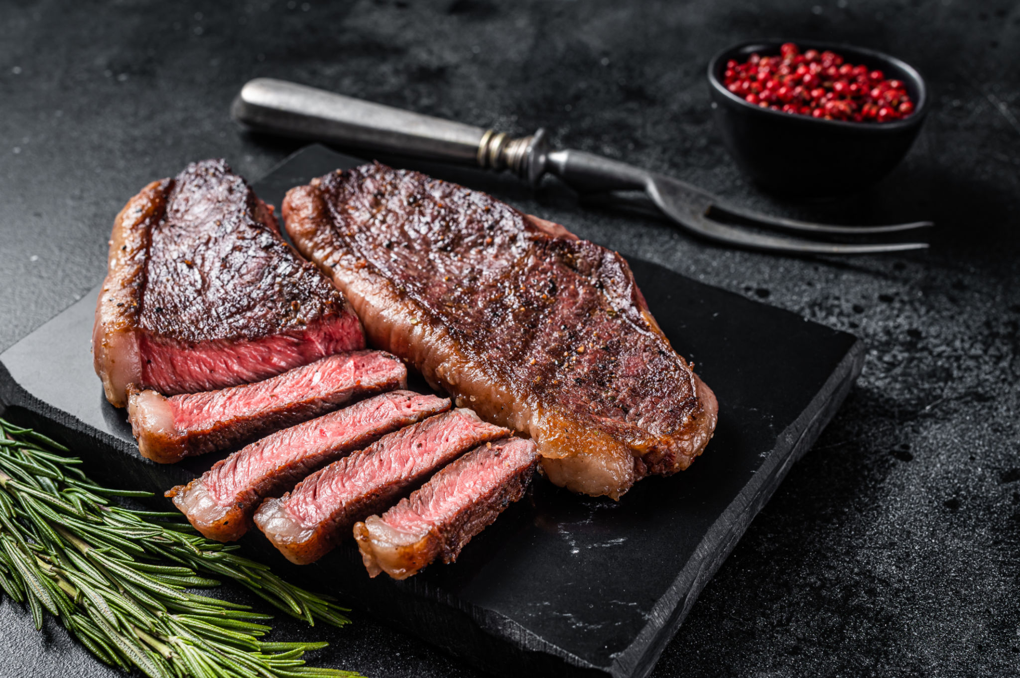 cooking meat