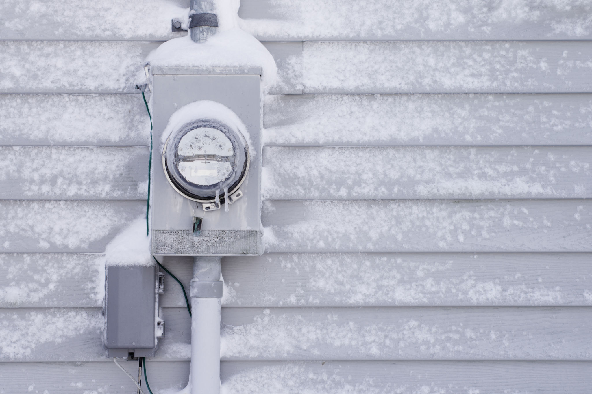 home exterior winter