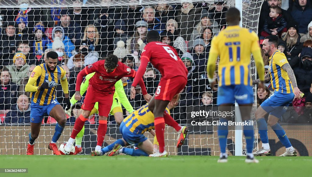 Liverpool v Shrewsbury Town: The Emirates FA Cup Third Round