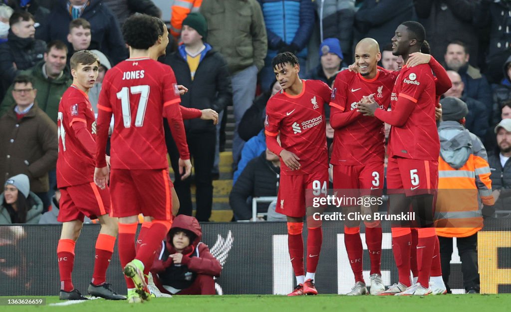 Liverpool v Shrewsbury Town: The Emirates FA Cup Third Round