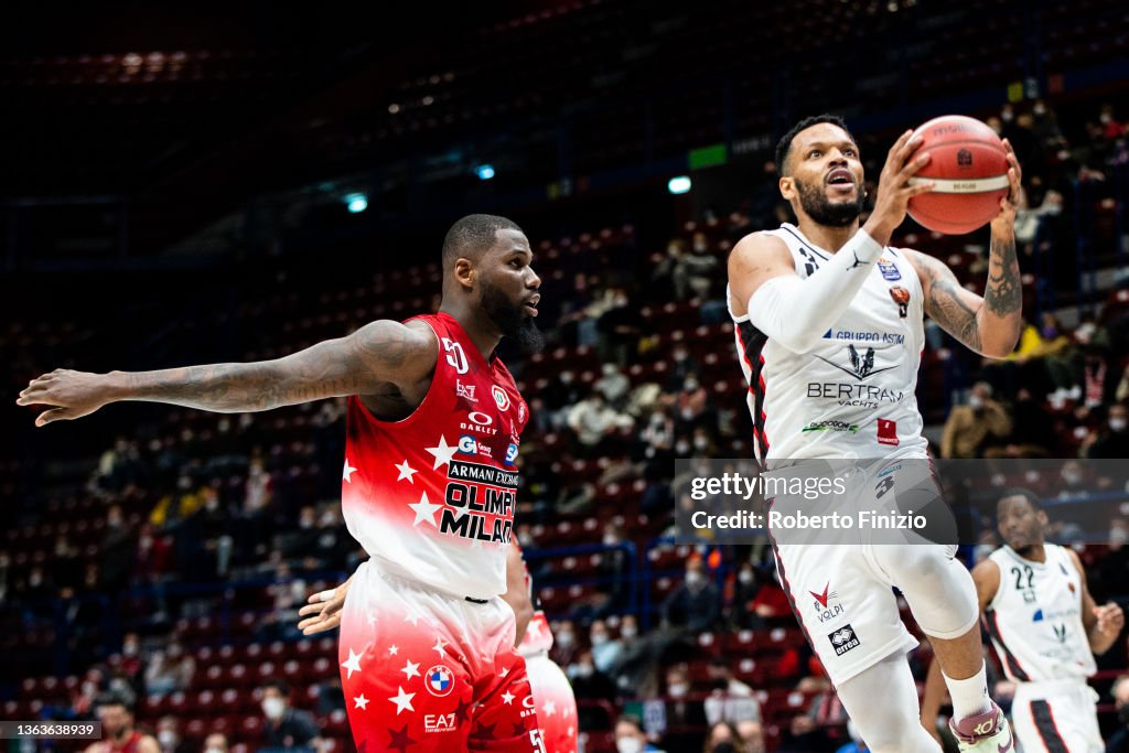 AX Armani Exchange Milan v Bertram Derthona Basket Tortona - LBA Lega Basket Serie A