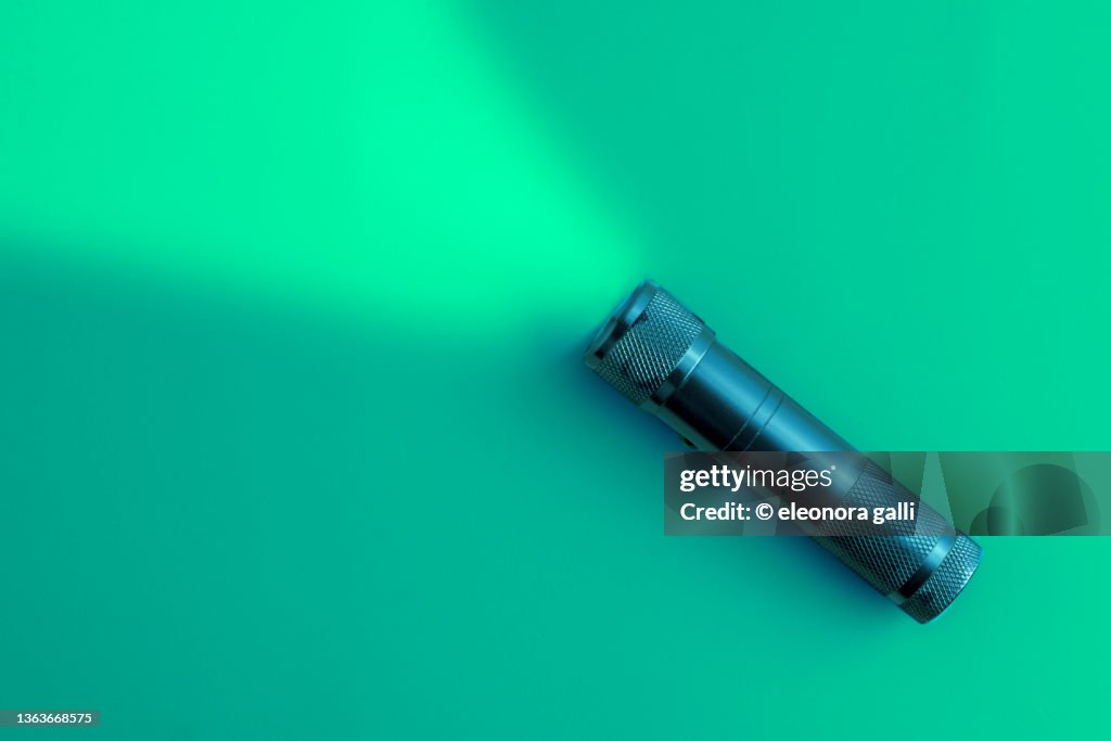 Flashlight on