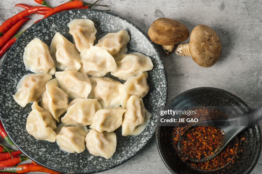 Dumplings on the slate
