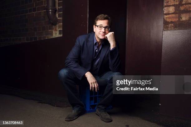 Comedian and actor, Bob Saget, is in Sydney ahead of a stand-up comedy show in Melbourne, May 13, 2014.