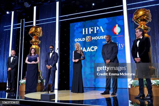 Gold House Executive Director Jeremy Tran, RespectAbility VP of Communications and Entertainment & News Media Lauren Appelbaum, SVP of the NAACP...