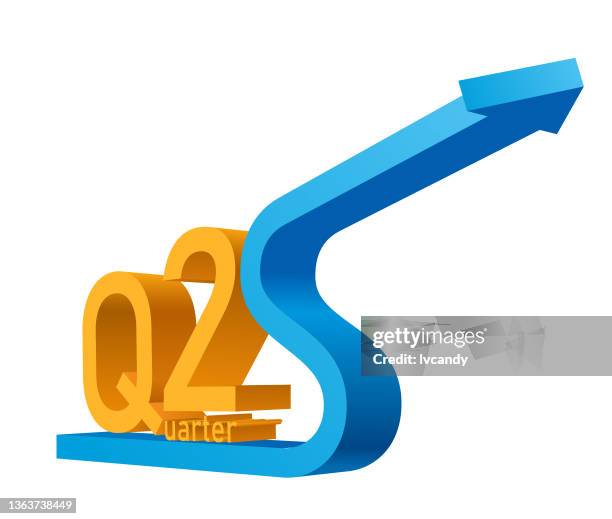 growth in 2nd quarter - board room background stock illustrations
