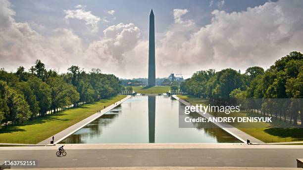 washington monument - monumento washington washington dc imagens e fotografias de stock