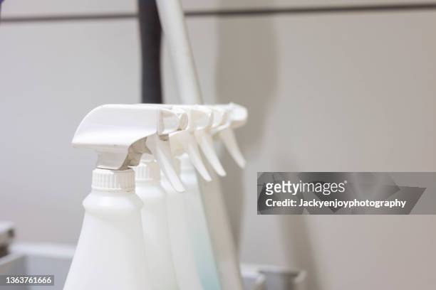 cleaning tools cart wait for cleaning,y set of cleaning equipment in the shopping mall - hospital cart stock pictures, royalty-free photos & images