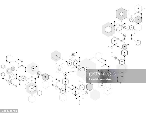 scientific background - formula stock illustrations