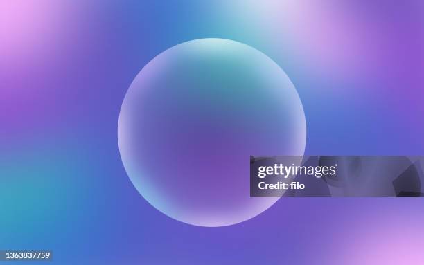 bildbanksillustrationer, clip art samt tecknat material och ikoner med bubble abstract background - bubble