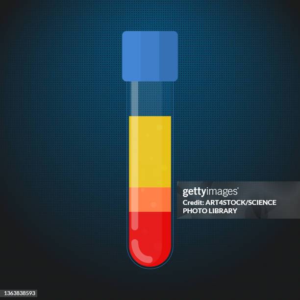 blood composition, conceptual illustration - platelet rich plasma stock illustrations