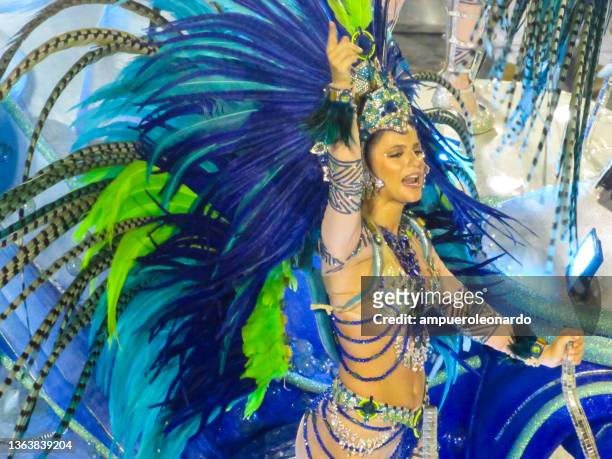rio de janeiro's carnival in brazil - rio de janeiro carnival stock pictures, royalty-free photos & images