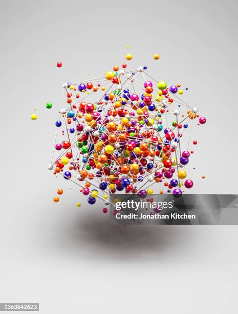 structure balls 2 - global innovation stock pictures, royalty-free photos & images