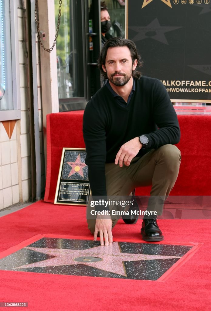 Milo Ventimiglia Honored With Star On The Hollywood Walk Of Fame