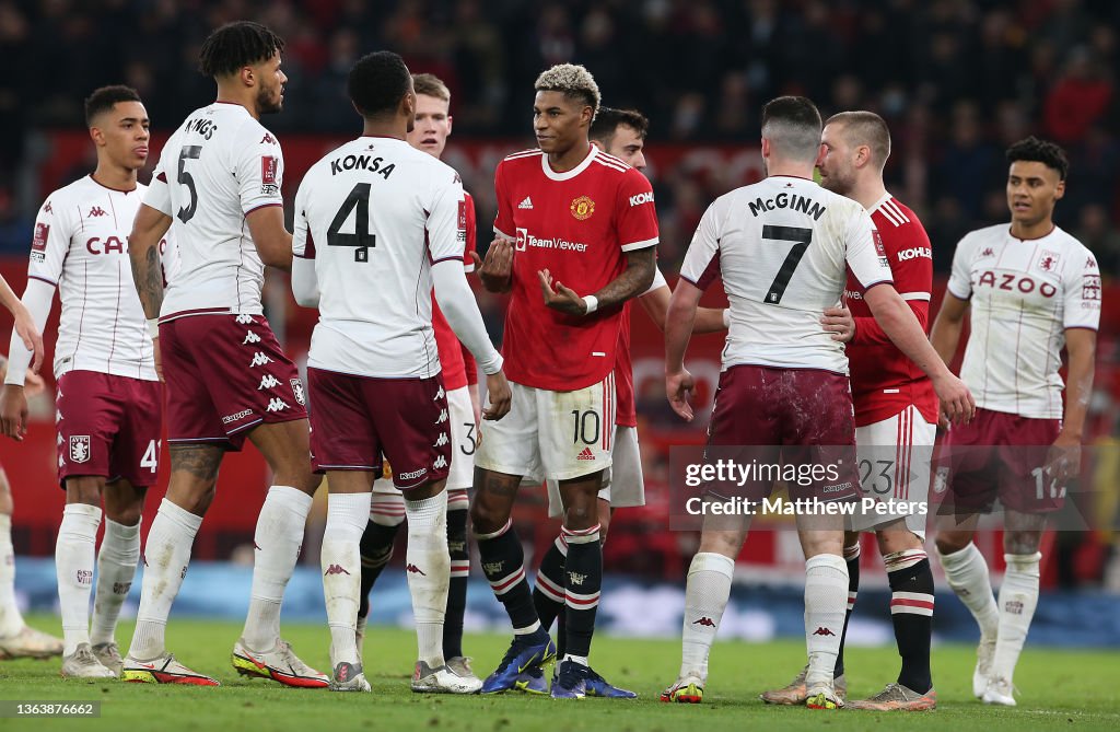Manchester United v Aston Villa: The Emirates FA Cup Third Round