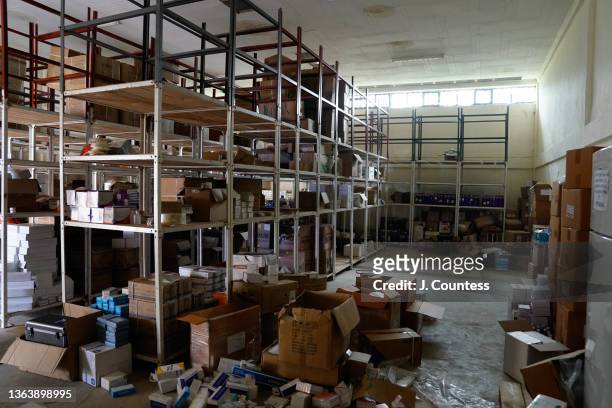 New shipments of medicines and supplies that replaced items looted from the Dessie Referral Hospital during the 2021 TPLF occupation can be seen...