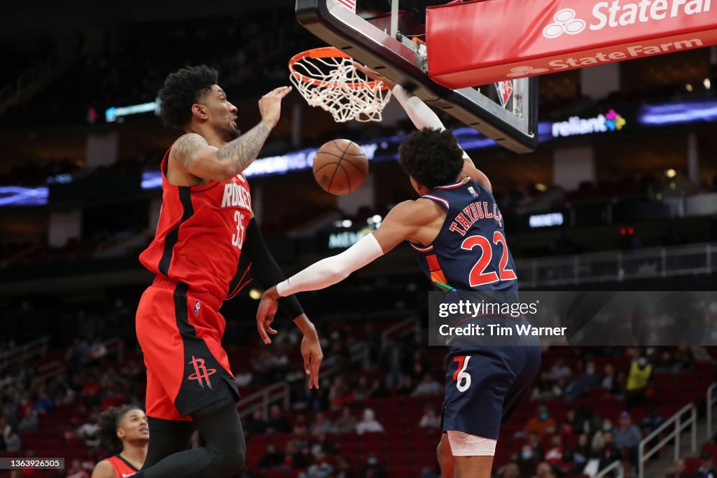 Philadelphia 76ers v Houston Rockets
