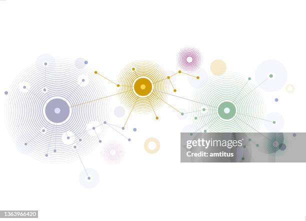 networks - connection logo stock illustrations