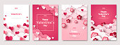Valentine's day posters template