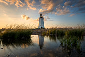 Fayerweather Lighthouse Sunset