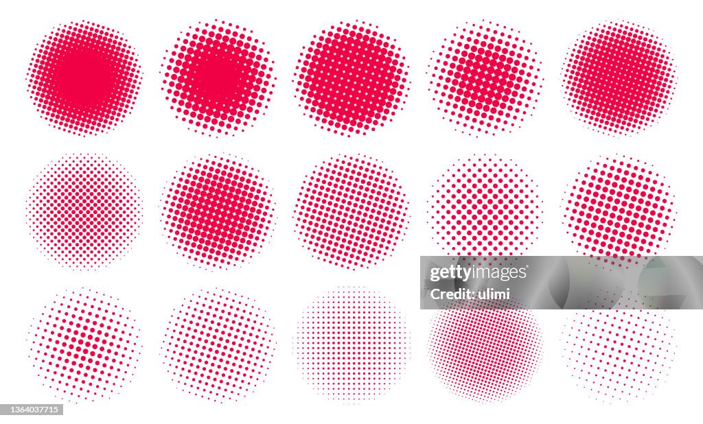 Am Halftone Design Halftone Design Elements High-Res Vector Graphic - Getty Images
