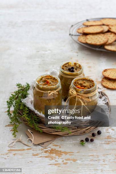 liver pate - pate stock-fotos und bilder