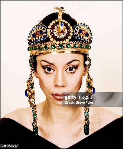 American Opera singer Maria Ewing in the role of Salome photographed in London 1996.