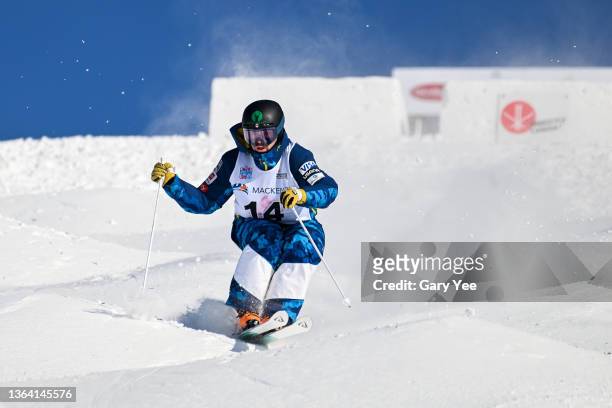 Bradley Wilson of United States at the Coupe Du Monde Des Bosses Mackenzie at Tremblant on January 08, 2022 in Mont-Tremblant, Quebec.