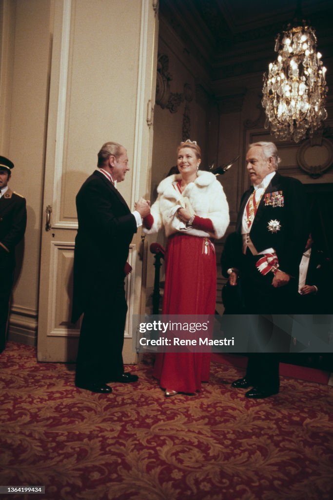 Prince Rainier III et la princesse Grace de Monaco