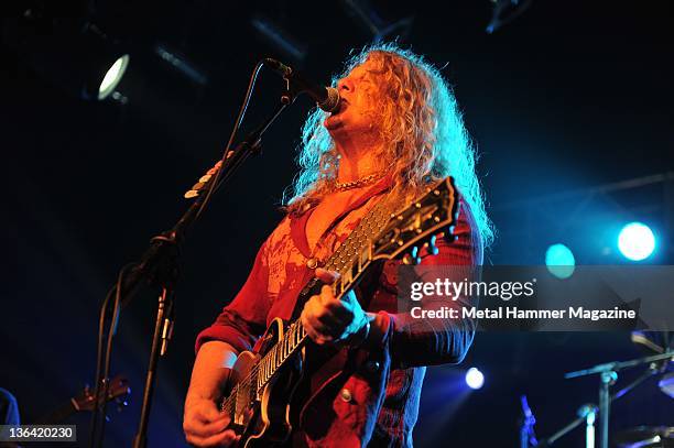 John Sykes of Thin Lizzy, live on stage at Hard Rock Hell in Prestatyn, on December 5, 2008.