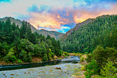 The Wild and Scenic section of the Rogue River, Oregon, USA