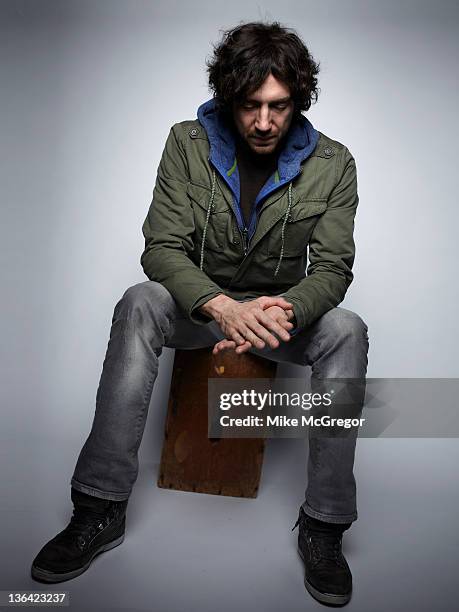 Lead singer Gary Lightbody of Snowpatrol is photographed for Billboard Magazine on December 6, 2011 in New York City.