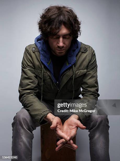 Lead singer Gary Lightbody of Snowpatrol is photographed for Billboard Magazine on December 6, 2011 in New York City.