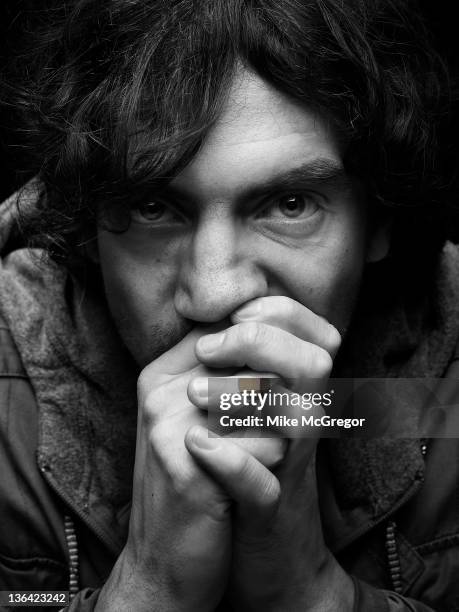 Lead singer Gary Lightbody of Snowpatrol is photographed for Billboard Magazine on December 6, 2011 in New York City. PUBLISHED IMAGE.