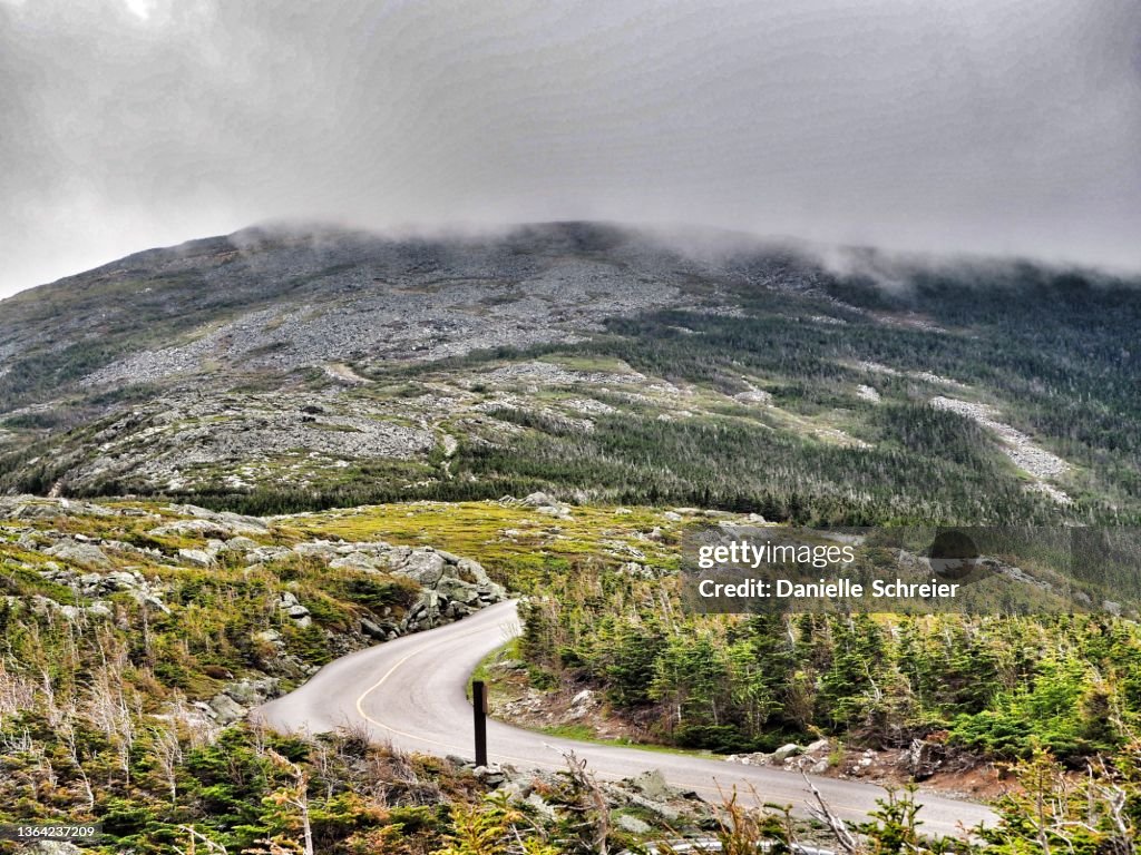 Auto Rd Point Mount Washington Auto Road High-Res Stock Photo - Getty Images