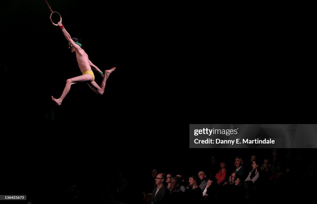 Cirque du Soleil: Totem - UK Premiere - Rehearsals