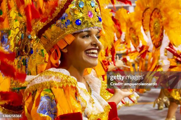 carnaval de são paulo no brasil - sabódromo - fotografias e filmes do acervo