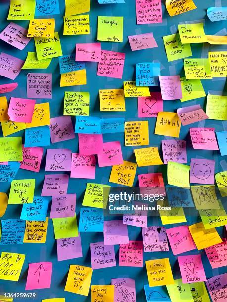 Sticker Note With Words 61 Encouraging Sticky Notes Stock Photos, High-Res Pictures, and Images ...
