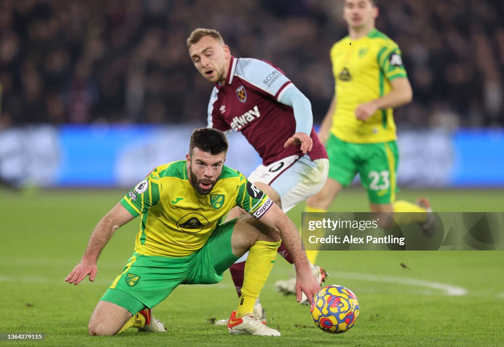 West Ham United v Norwich City - Premier League