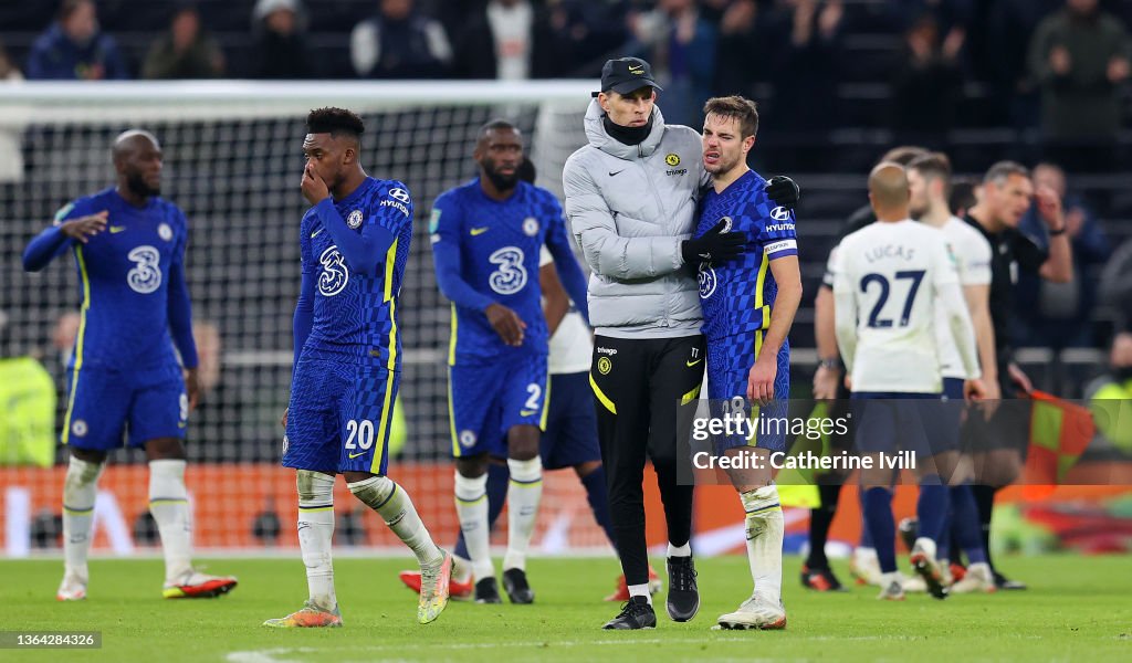 Tottenham Hotspur v Chelsea - Carabao Cup Semi Final Second Leg