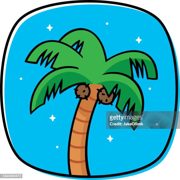 146 Coconut Tree Cartoon Photos and Premium High Res Pictures - Getty Images