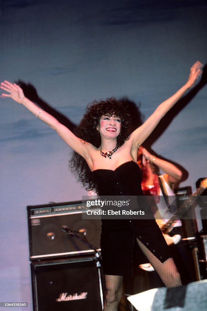 Ronnie Specter Springsteen Ronnie Spector of The Ronettes performing at Madison Square Garden in ...
