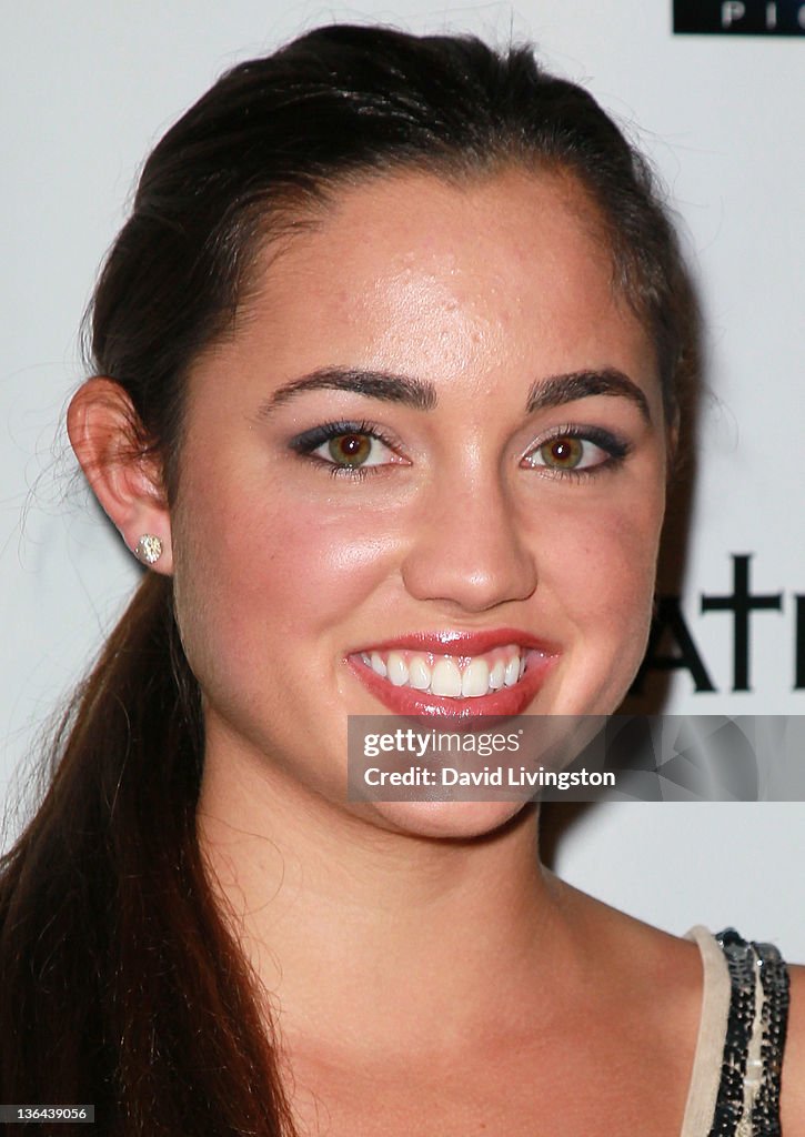 Chelsea Rashoff Volleyball player Chelsea Rashoff attends the premiere of